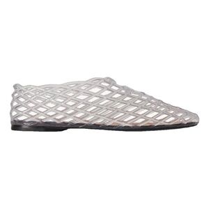 The Row Mara Jelly Vinyl Flats in Clear/White 37